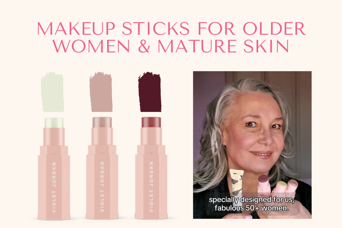 Makeup Sticks for Older Women & Mature Skin blog cover